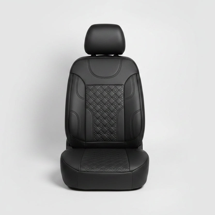 Sports Car Seat Cover - All Black
