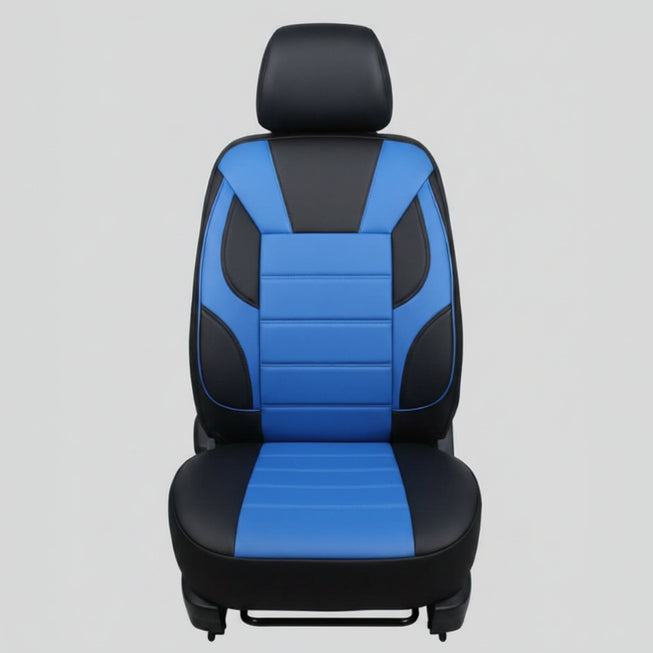Sport PVC Car Seat Cover – Blue & Black