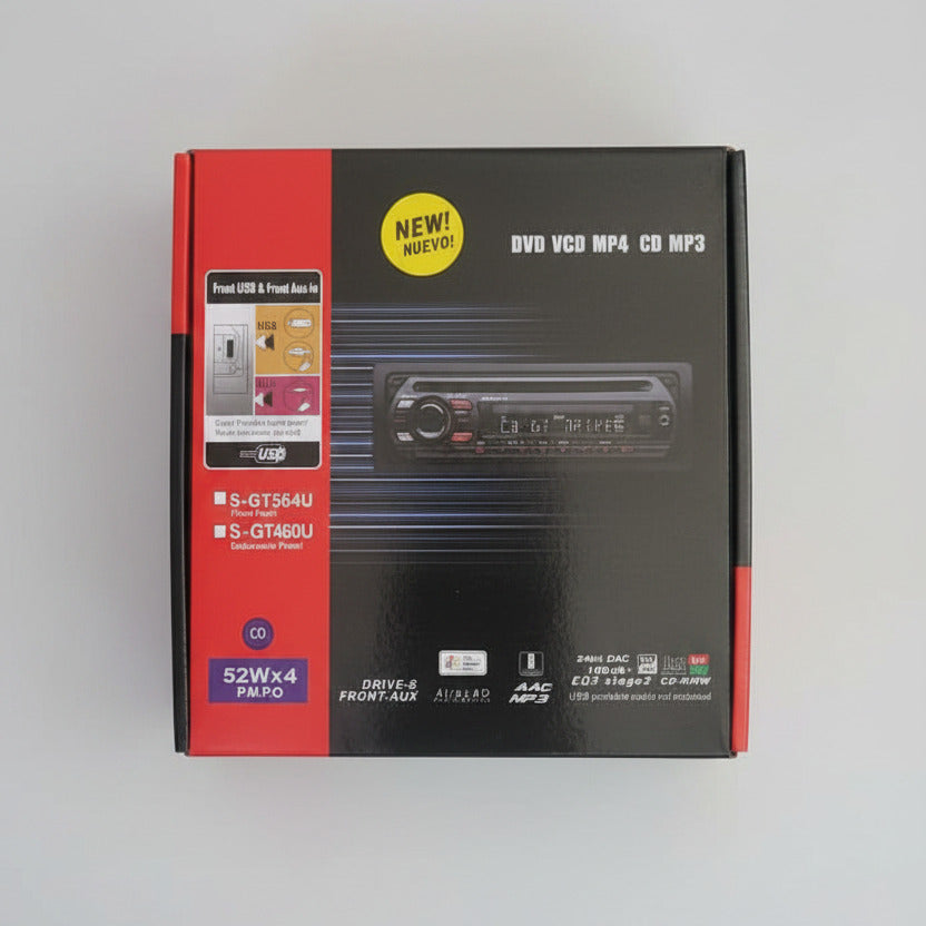 Single DIN Car DVD Player