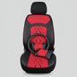 Sport Car Seat Cover Set – Red & Black