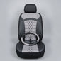 Sport Car Seat Cover Set – Grey & Black