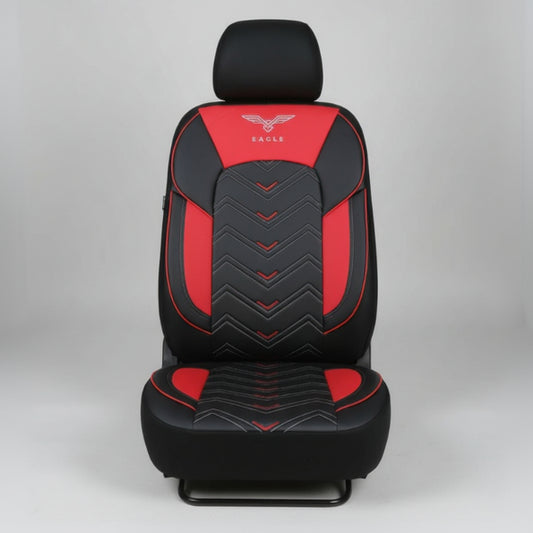 EAGLE Sport Car Seat Cover – Black & Red