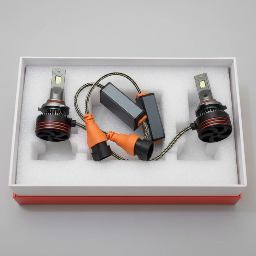 LED Headlight M8 Pro (H11, 9005, 9006, H4 & More)