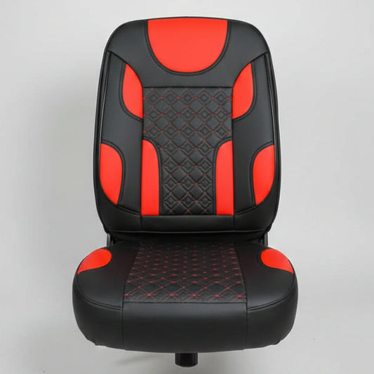 Sports Car Seat Cover - Black & Red