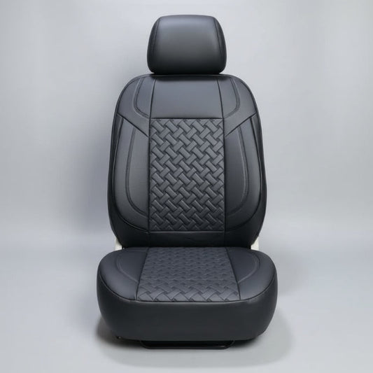 Leather Car Seat Cover – Black