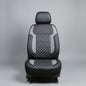 Leather Car Seat Cover – Black & Grey