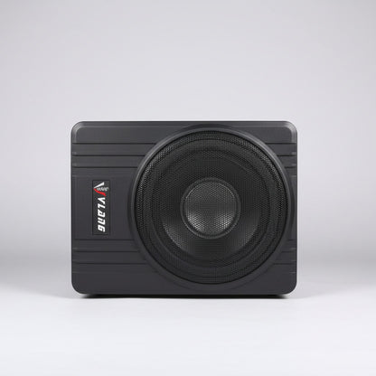 Vlang Under-Seat Flat Active Subwoofer with Built-In Amplifier