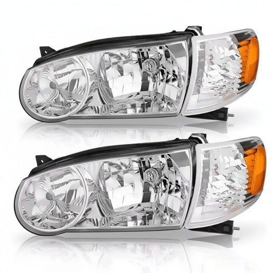 Toyota Corolla Headlight Assembly 1998–2002 (Pair)