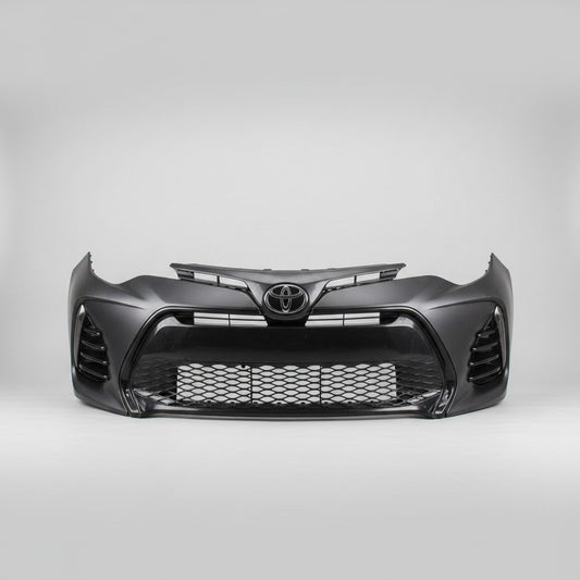 Toyota Corolla Front Bumper Assembly 2017–2019 (Complete with Grille & Vents)