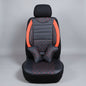 Sports Car Seat Cover Set - Black & Red