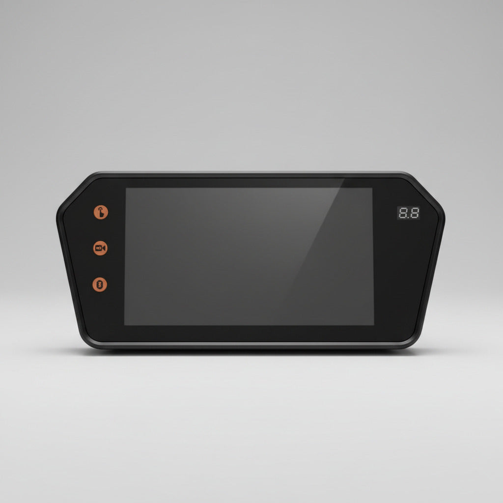 7 Inch Touch Screen MP5 Car Rearview Mirror Player