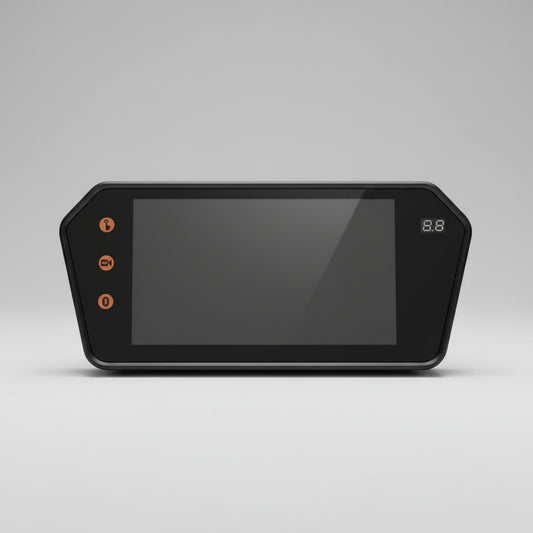 7 Inch Touch Screen MP5 Car Rearview Mirror Player