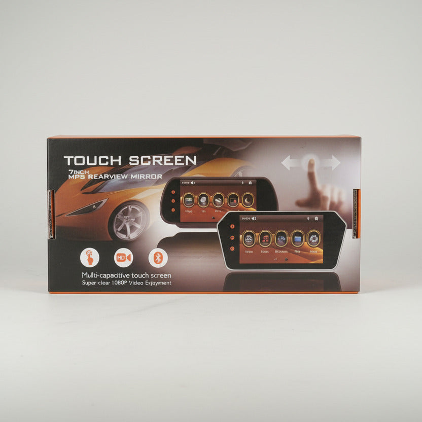 7 Inch Touch Screen MP5 Car Rearview Mirror Player
