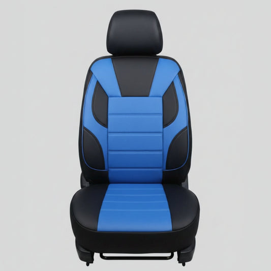 Sport PVC Car Seat Cover – Blue & Black