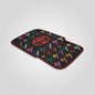Toyota Print Car Floor Mat - Black Multicolor Rubber Anti-Slip